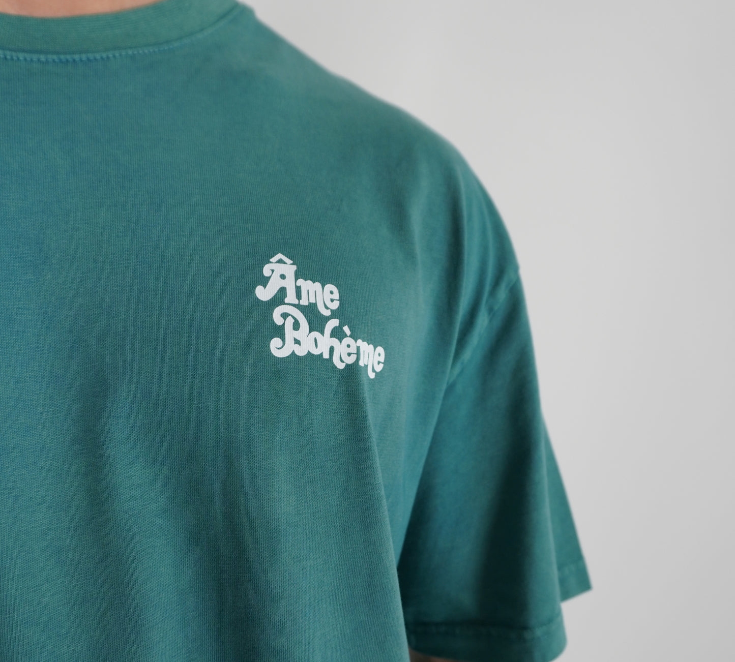 Green Vintage Oversized Tee