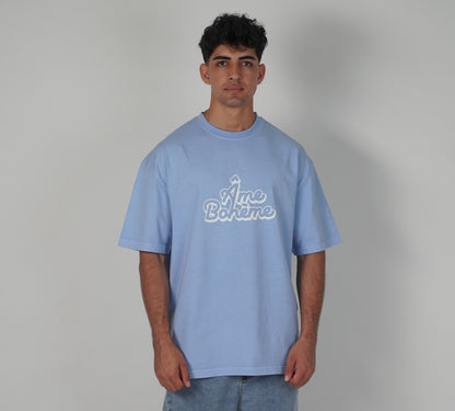 Babyblue Vintage Oversized Tee